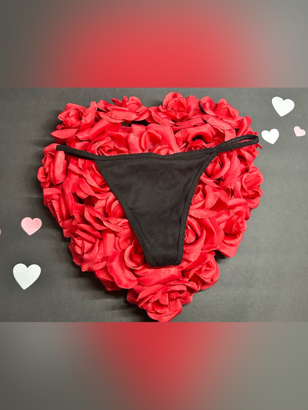 Victoria's Secret Black Thong Panty
